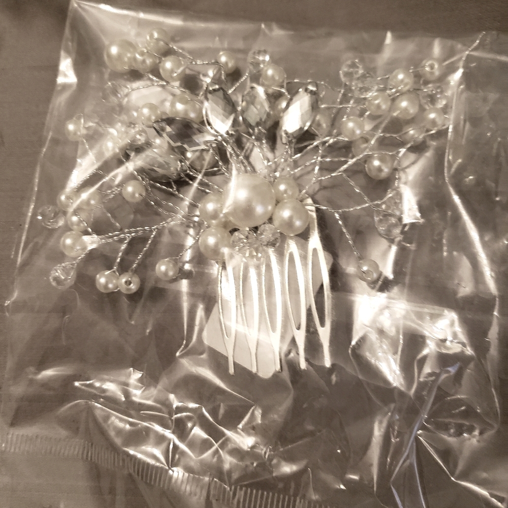 Hair clip and Earrings